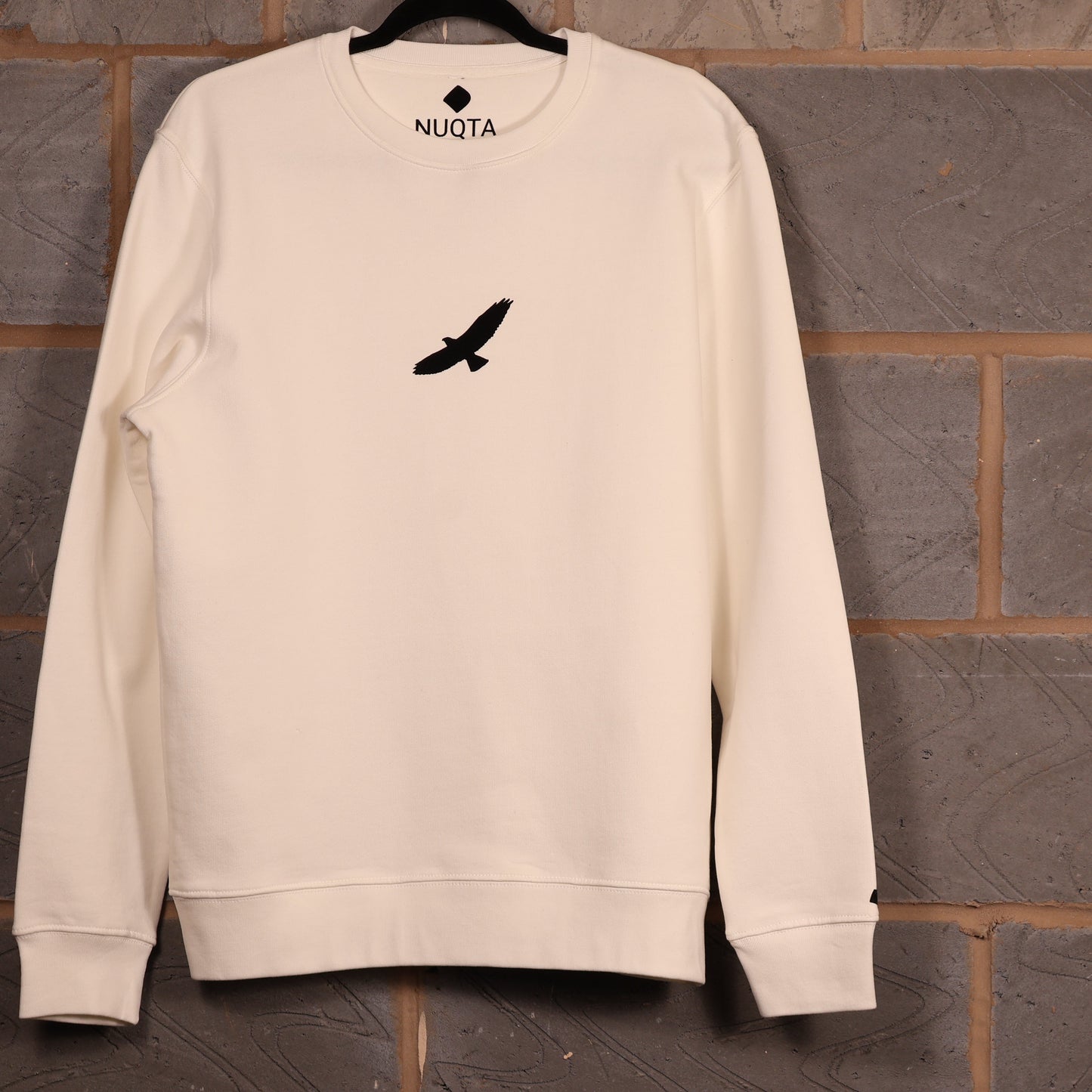 The Iqbal "Shaheen" Heavyweight Crewneck - Stark White