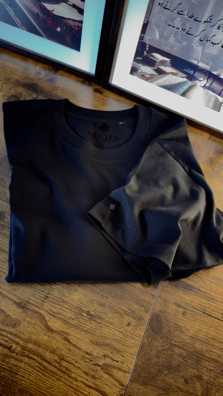 The Origin Core Heavyweight Tee - Obsidian