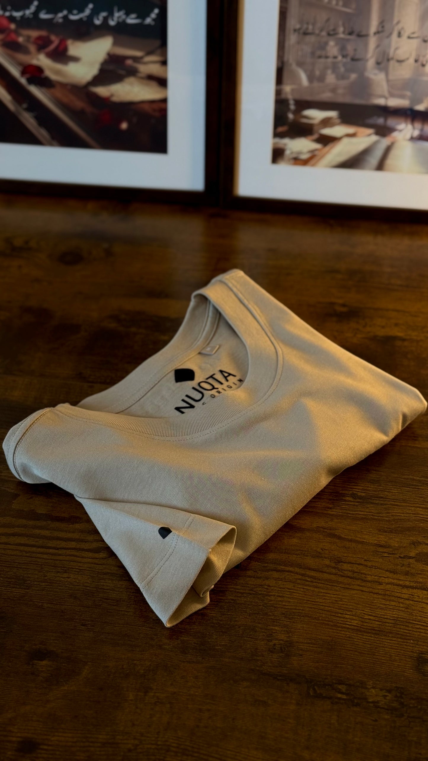 The Origin Core Heavyweight Tee - Parchment