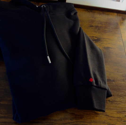 The Origin Core Heavyweight Hoodie -Obsidian Surkh