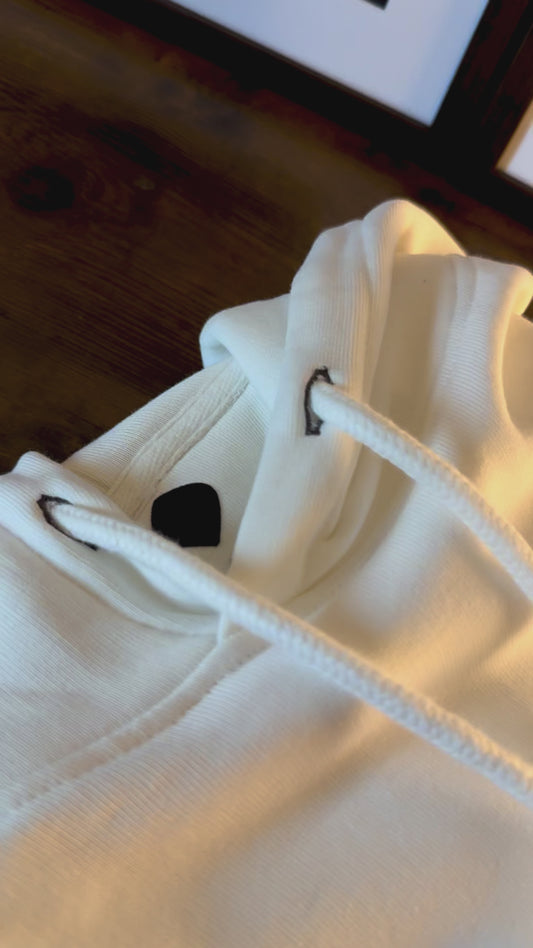 The Origin Core Heavyweight Hoodie -Stark White