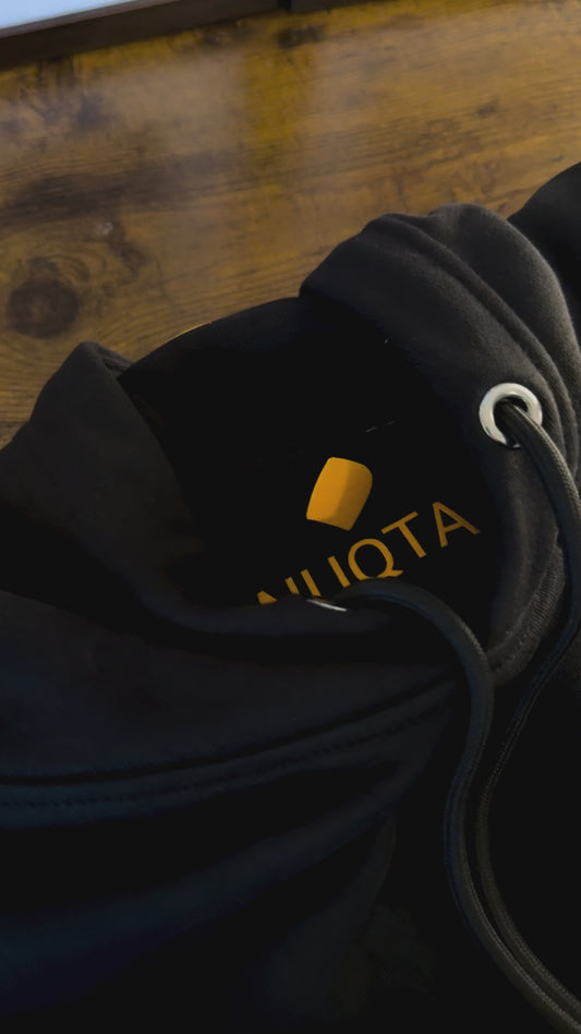 The Origin Core Heavyweight Hoodie -Obsidian Gold